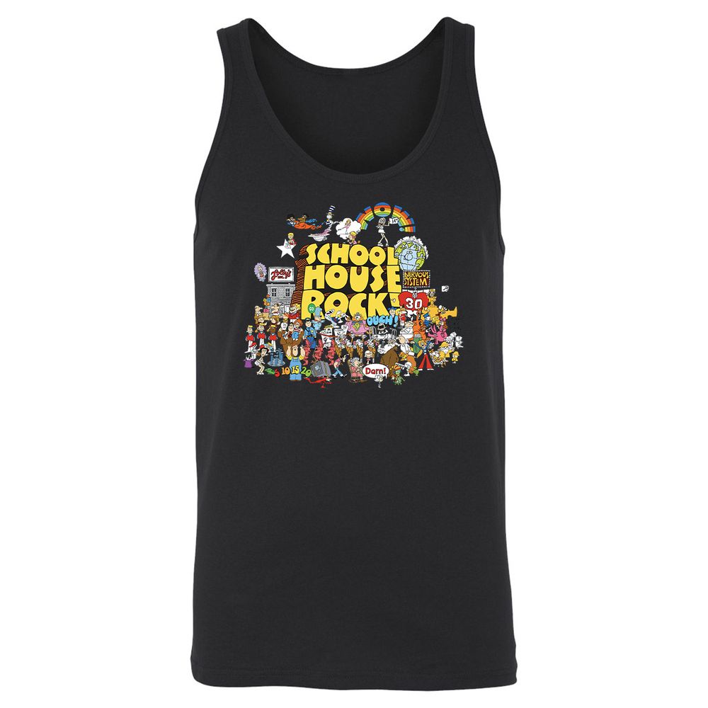Unisex Jersey Tank - RCNA9TL3 - Black - 14