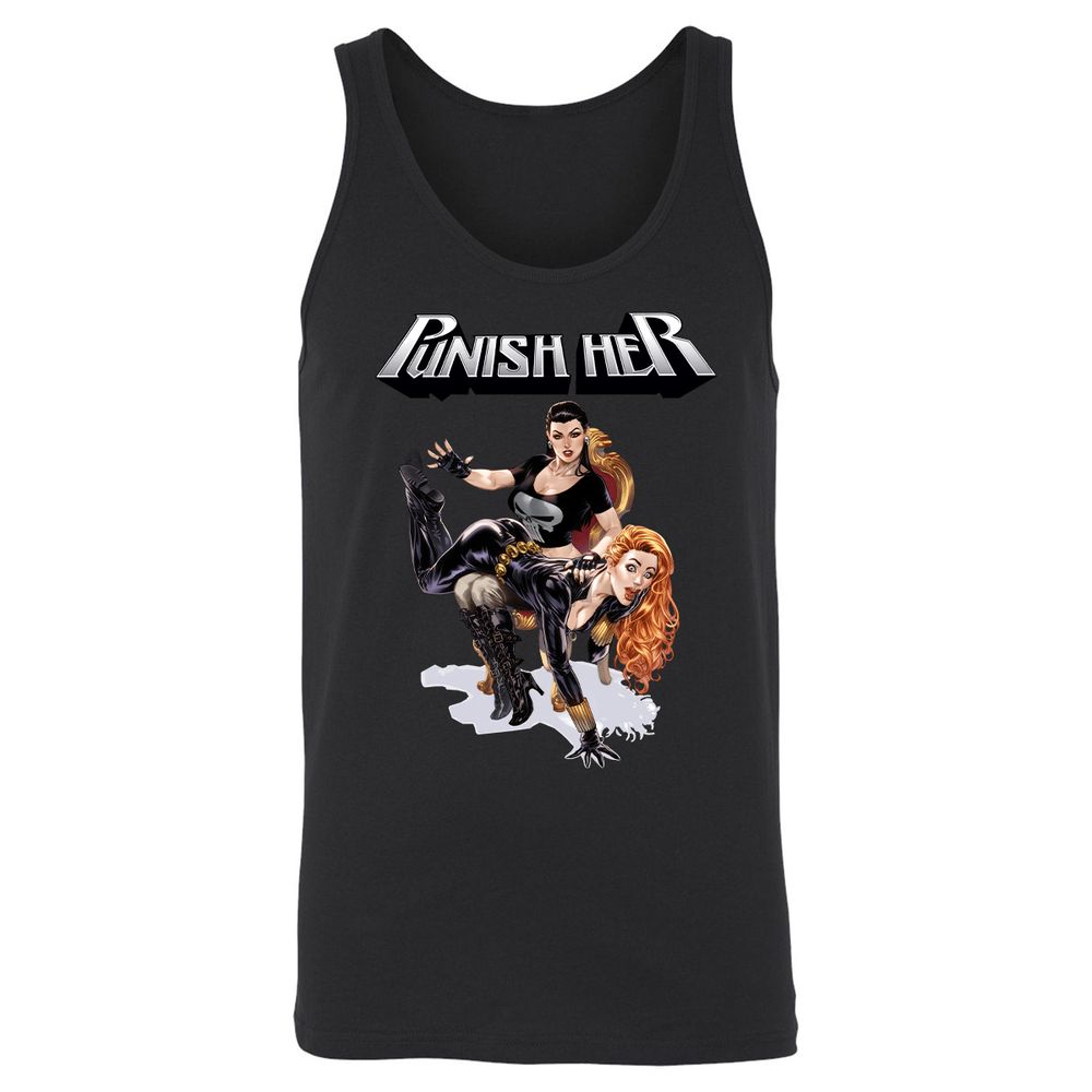 Unisex Jersey Tank - DAHESTQZ - Black - 14