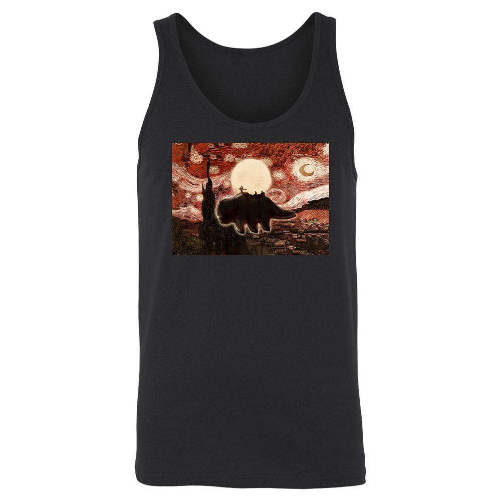 Unisex Jersey Tank - QLCYV8T3 - Black - 14