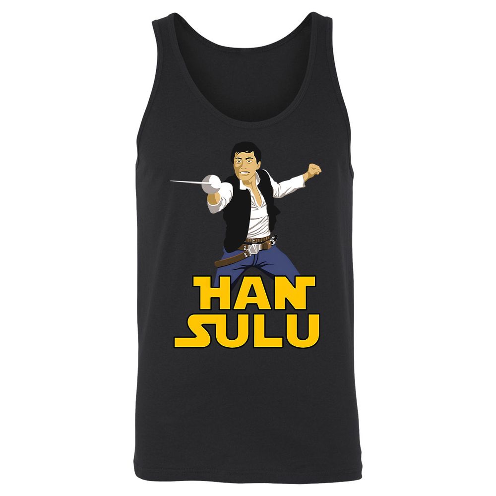 Unisex Jersey Tank - 78K6C1DM - Black - 14