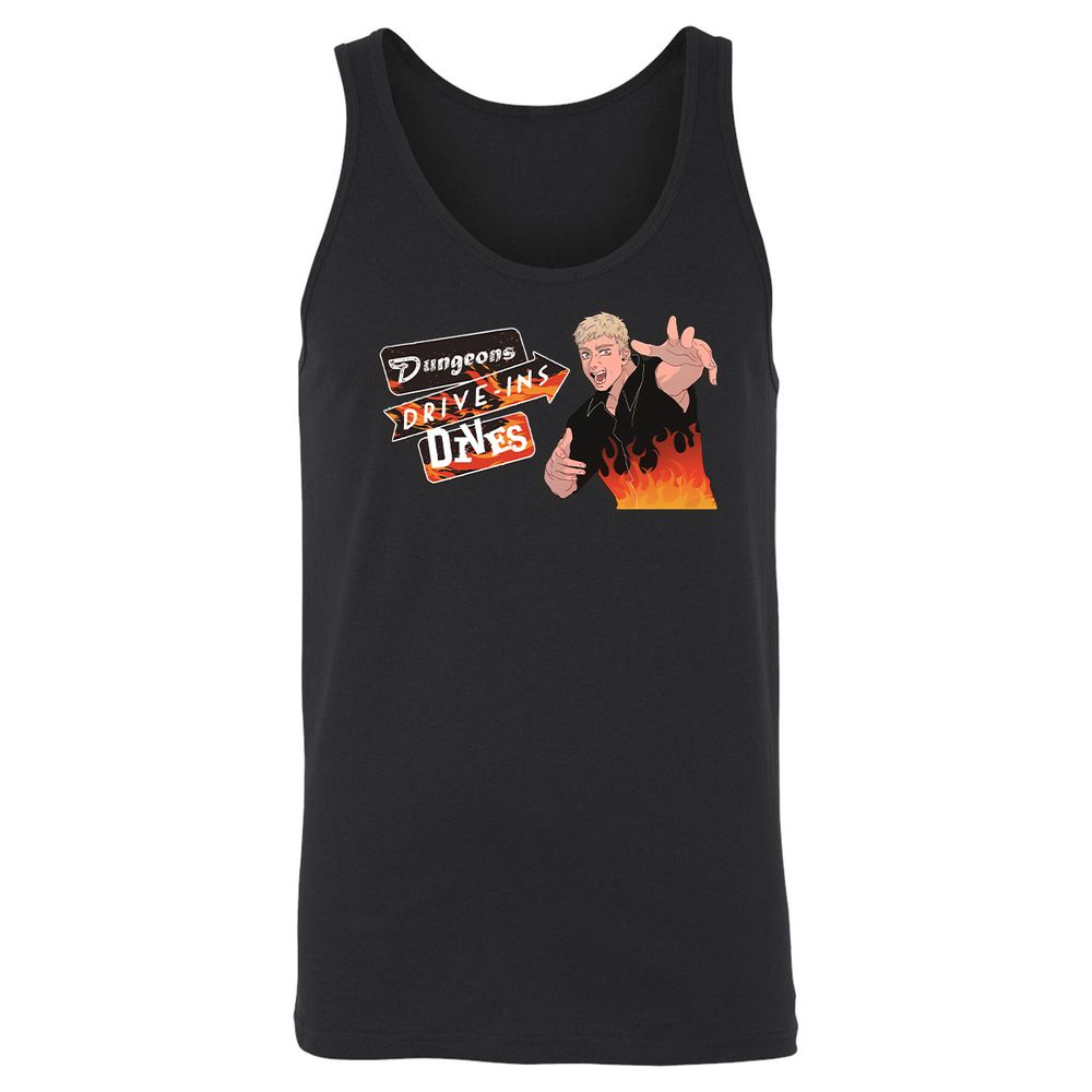 Unisex Jersey Tank - M4VCGTQF - Black - 14