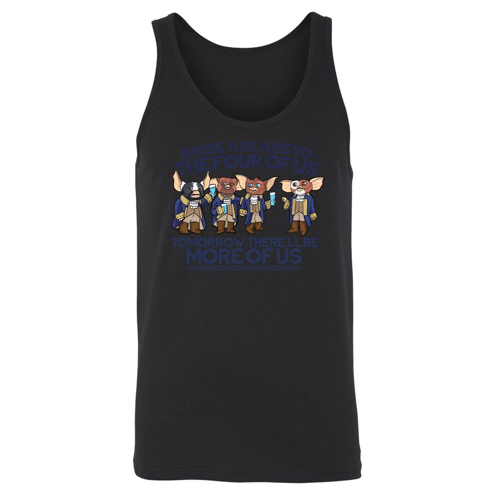 Unisex Jersey Tank - B8EBB3YV - Black - 14