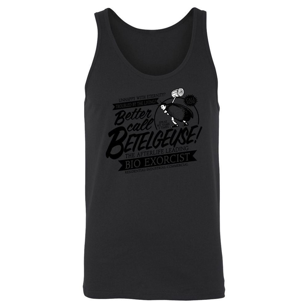 Unisex Jersey Tank - AUF78MZS - Black - 14