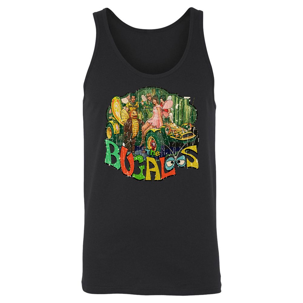 Unisex Jersey Tank - USPYBBMT - Black - 14