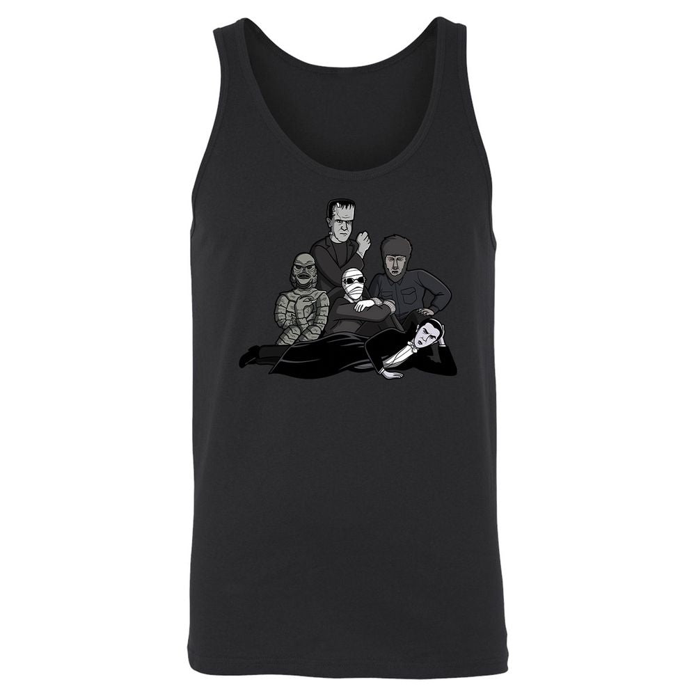 Unisex Jersey Tank - 47MKTQK5 - Black - 14