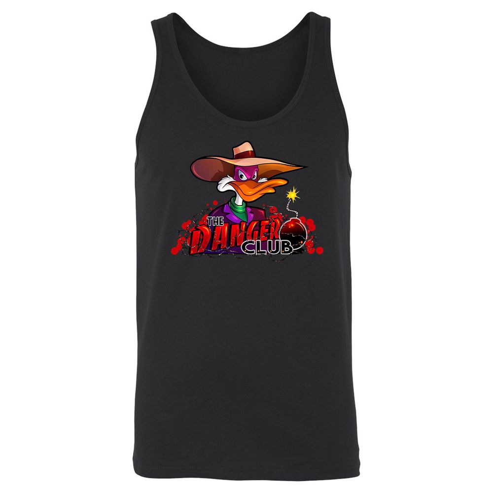 Unisex Jersey Tank - 4J37E98D - Black - 14