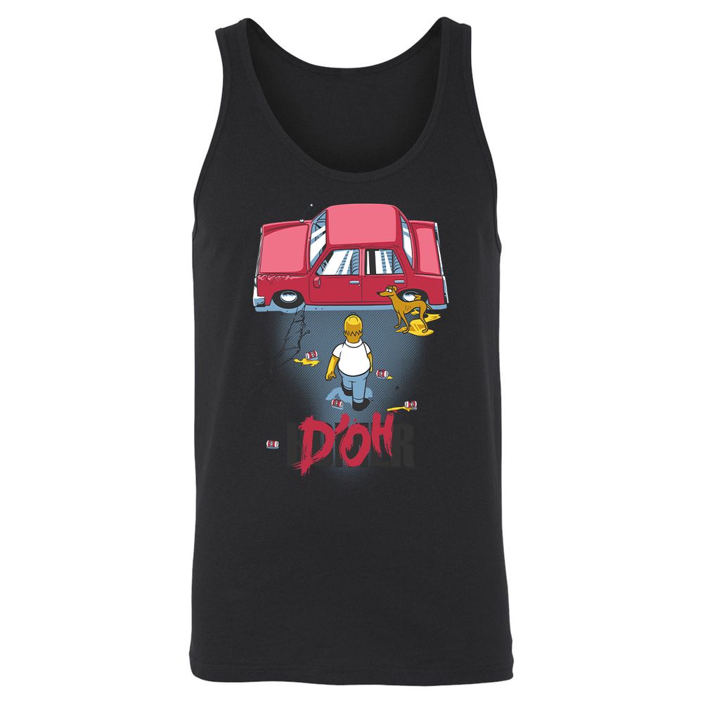 Unisex Jersey Tank - SUJK5QKJ - Black - 14