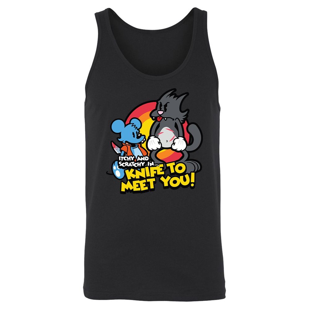 Unisex Jersey Tank - 1FMU3YKY - Black - 14