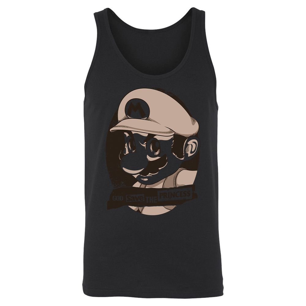 Unisex Jersey Tank - Y1PMZ9MS - Black - 14