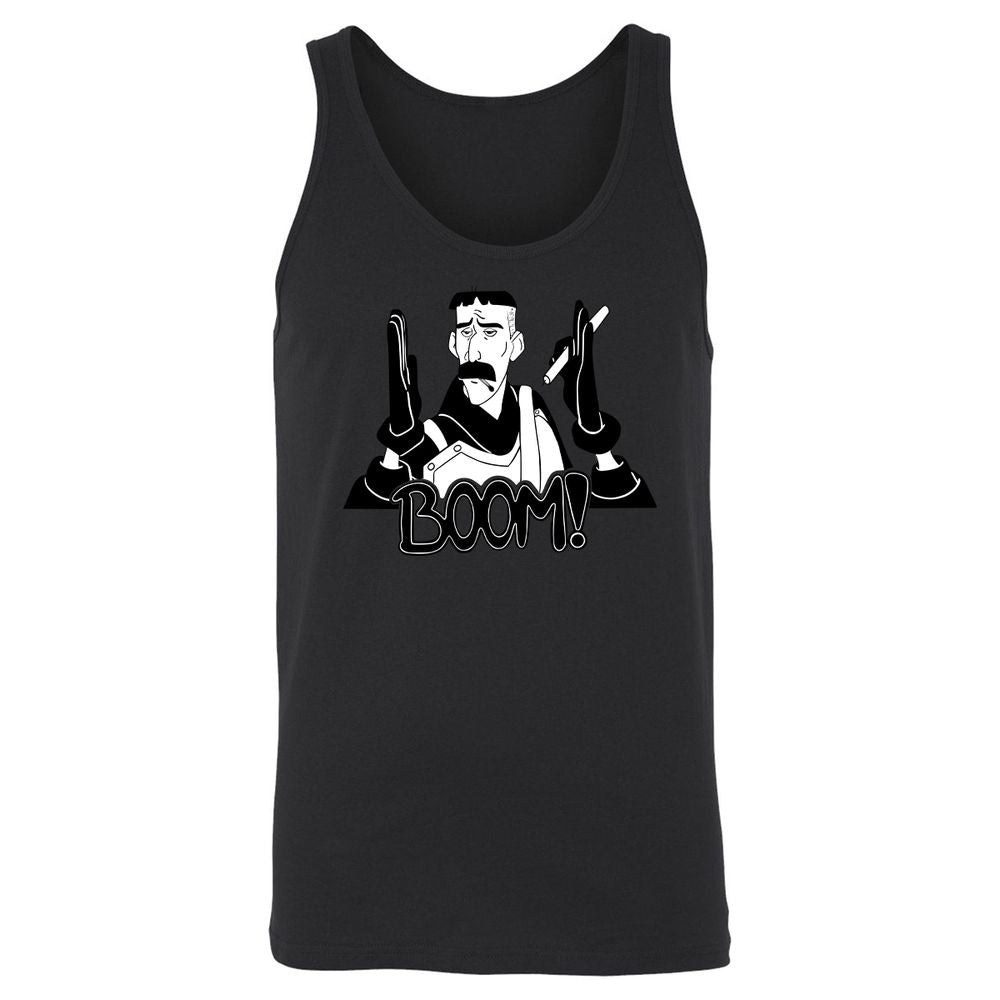 Unisex Jersey Tank - WNWDYXPA - Black - 14