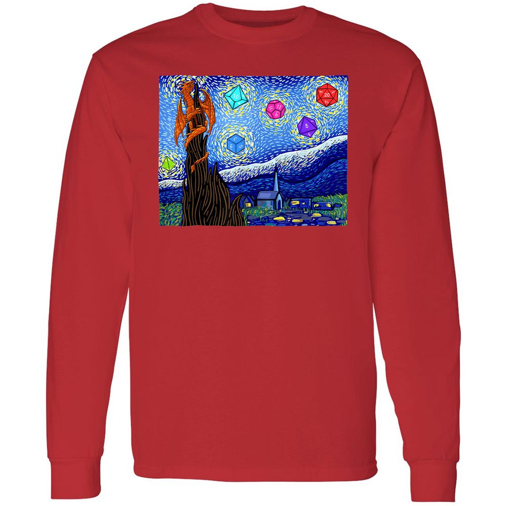 Long Sleeve T-Shirt - 174H7R3A - Red - 14