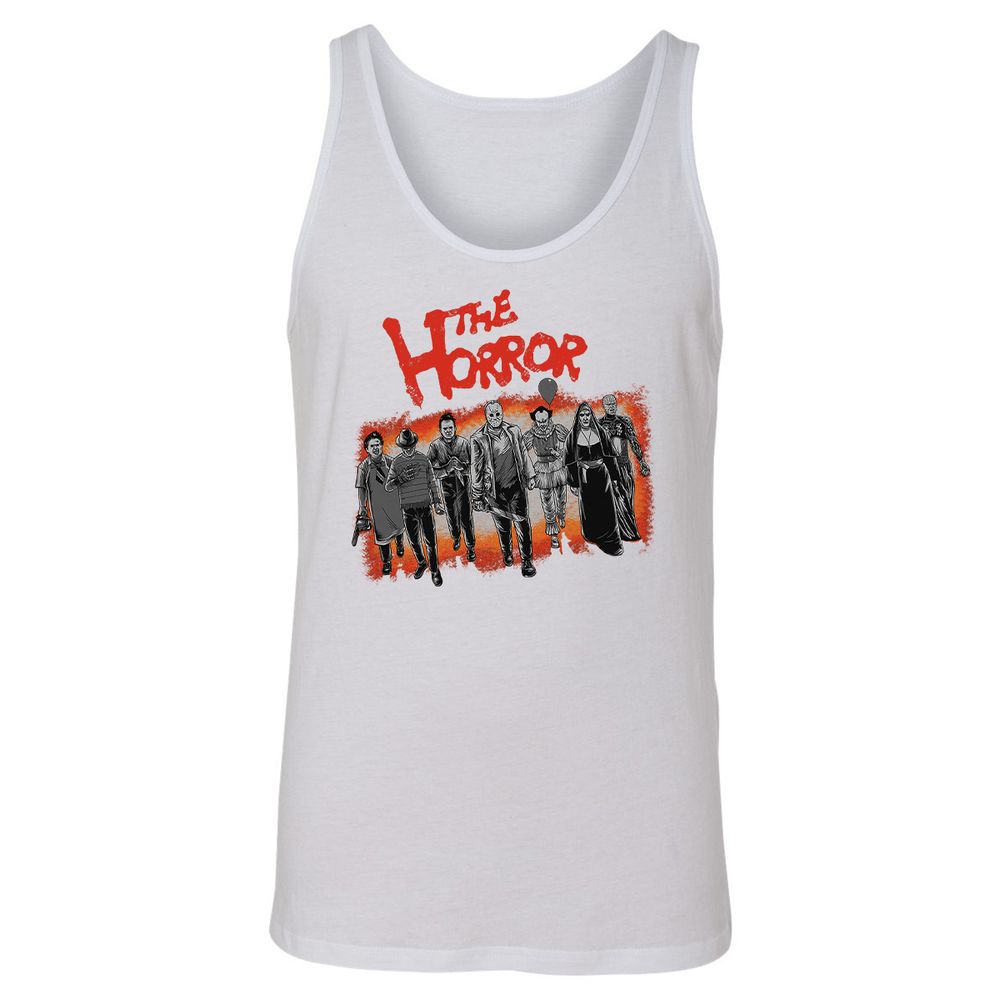 Unisex Jersey Tank - H8HQPAE9 - White - 14