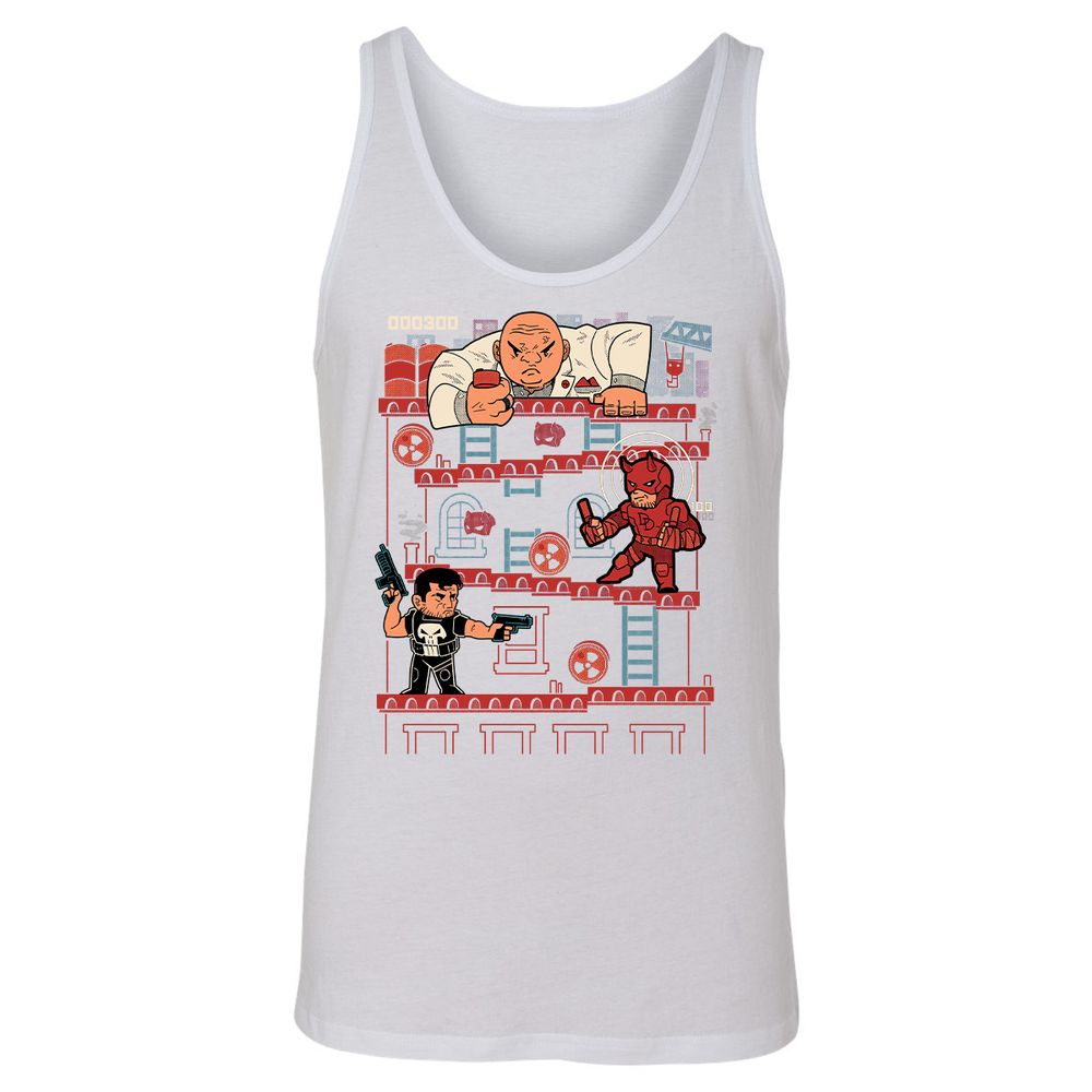 Unisex Jersey Tank - 6BEALYNF - White - 14