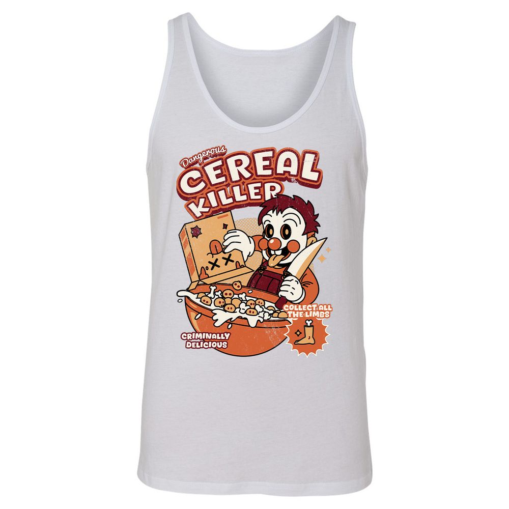 Unisex Jersey Tank - QWA7MJC8 - White - 14