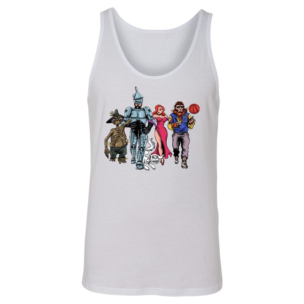 Unisex Jersey Tank - 4VWBQ1D4 - White - 14