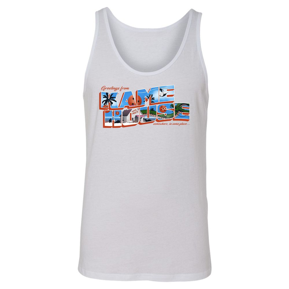 Unisex Jersey Tank - PNQXD489 - White - 14