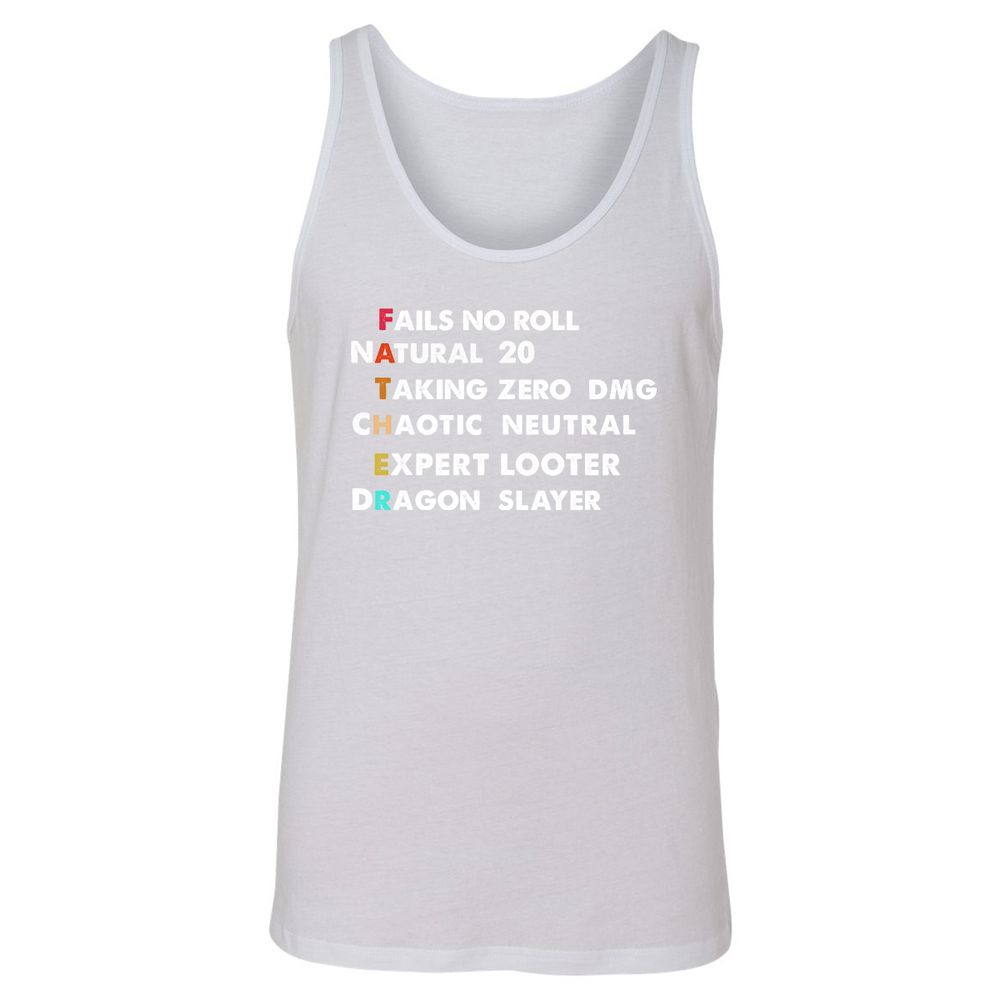 Unisex Jersey Tank - TQCLHA3X - White - 14