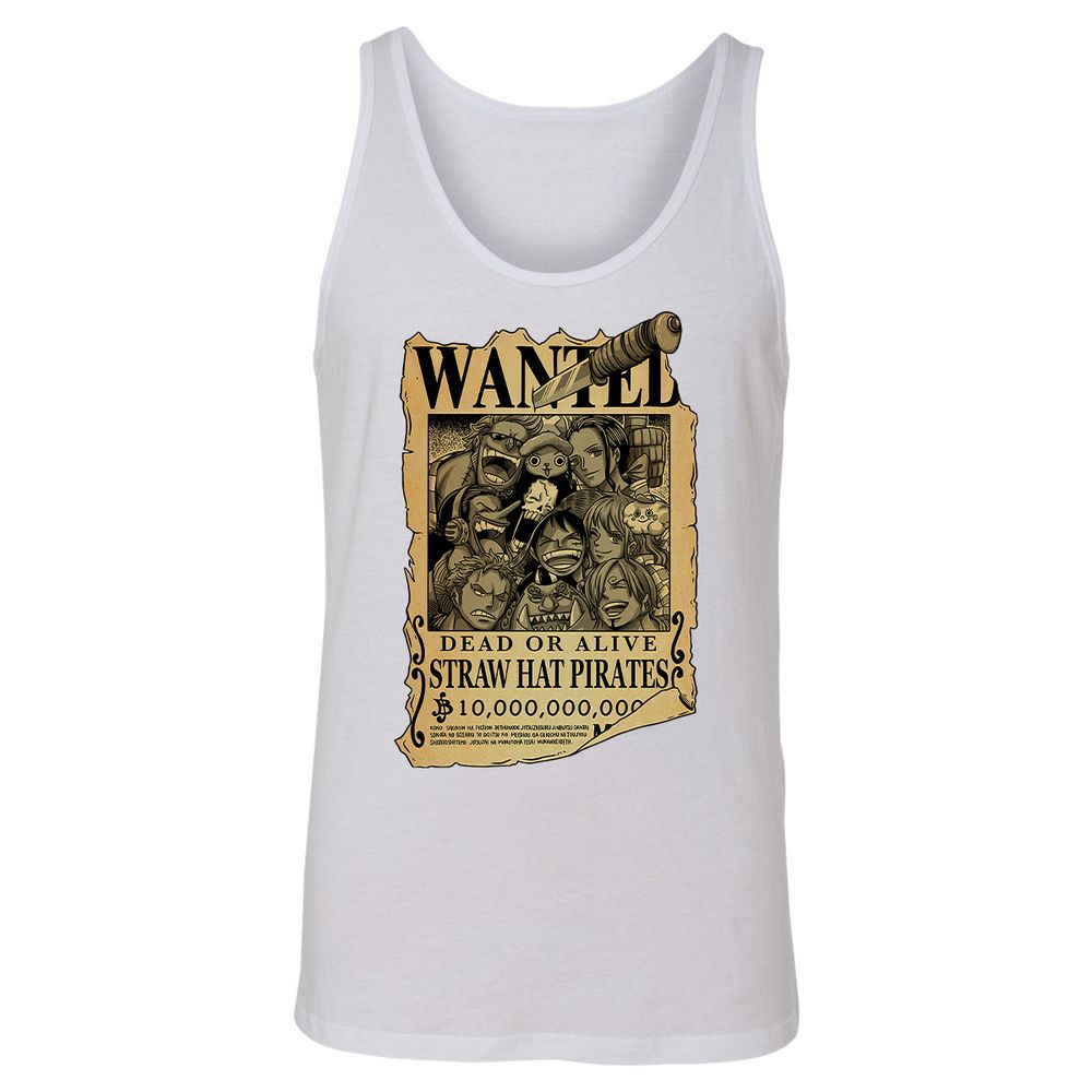 Unisex Jersey Tank - PDEWT3V8 - White - 14