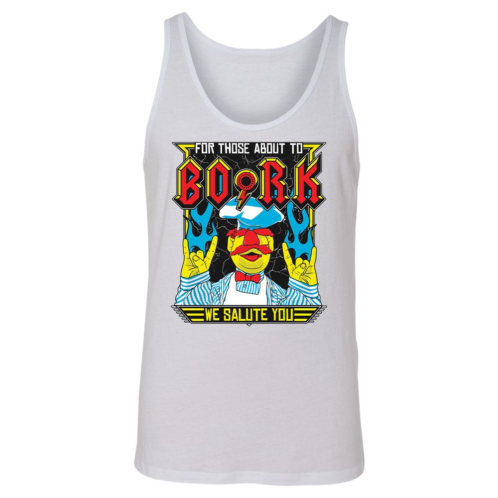 Unisex Jersey Tank - BPSB3TX6 - White - 14