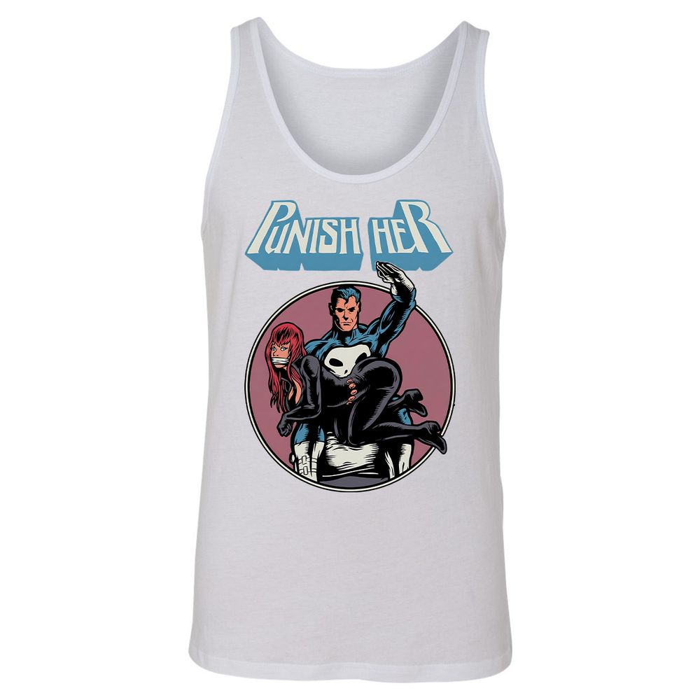 Unisex Jersey Tank - 8W2NGK1F - White - 14