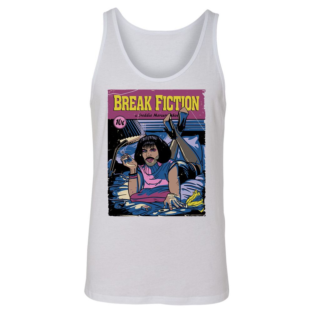 Unisex Jersey Tank - BCV6GG95 - White - 14