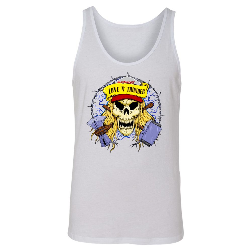 Unisex Jersey Tank - S8CSQQCP - White - 14