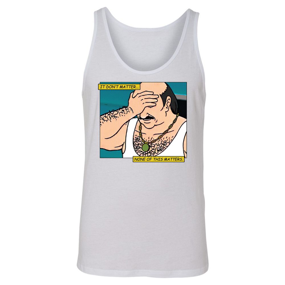 Unisex Jersey Tank - 93LKXYP7 - White - 14