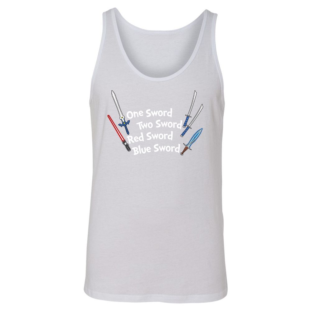 Unisex Jersey Tank - QZND379H - White - 14