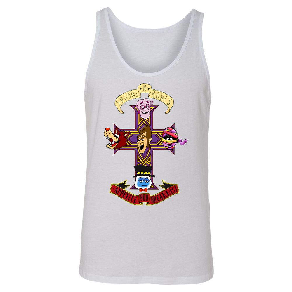 Unisex Jersey Tank - E4JGYBLL - White - 14