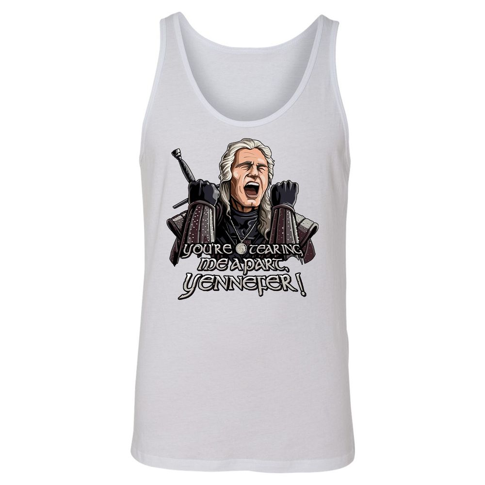 Unisex Jersey Tank - DC1UTBUL - White - 14