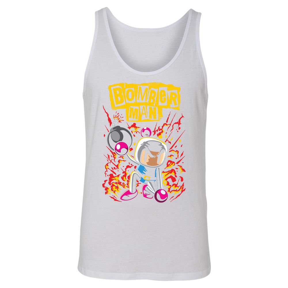 Unisex Jersey Tank - SLP543L5 - White - 14