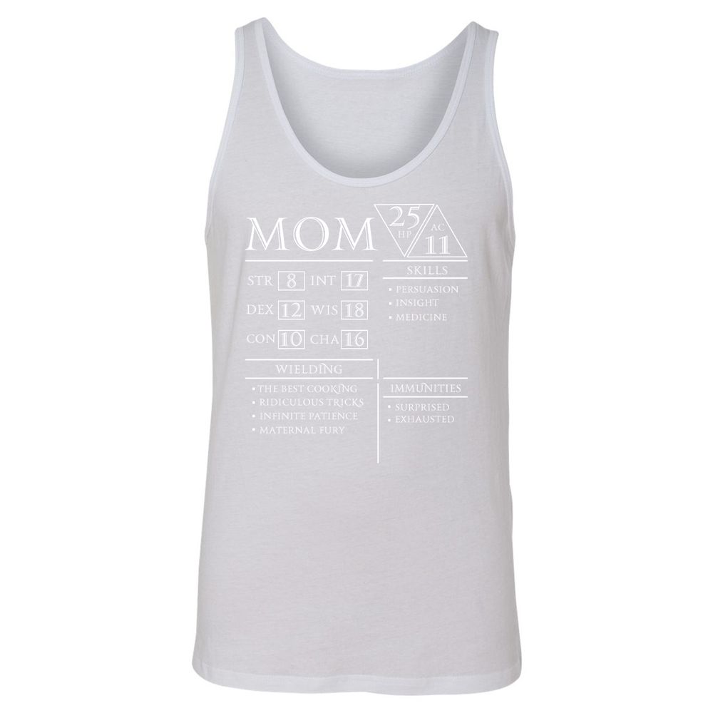 Unisex Jersey Tank - JGSUVMFC - White - 14