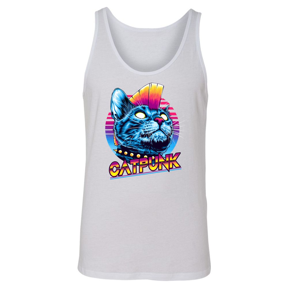 Unisex Jersey Tank - NALY8KSE - White - 14