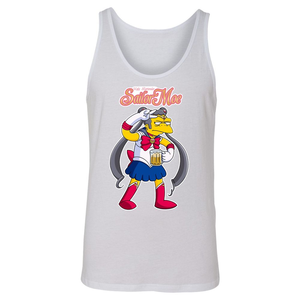 Unisex Jersey Tank - L48N3673 - White - 14