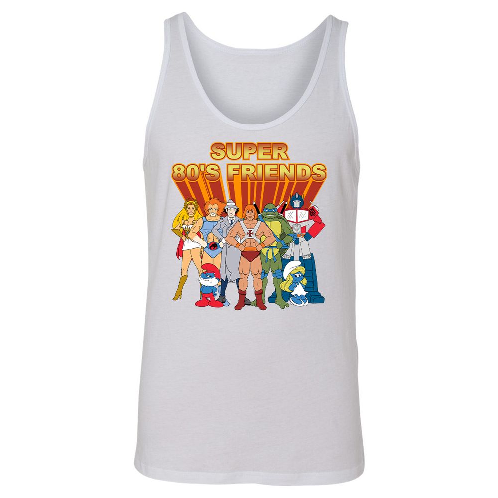 Unisex Jersey Tank - 5P9CAQUD - White - 14