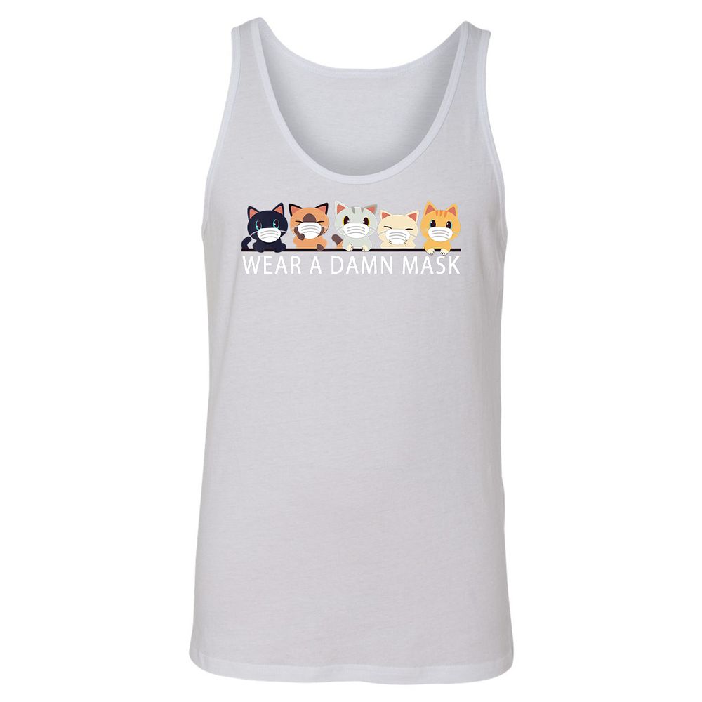 Unisex Jersey Tank - LMJFCQ7L - White - 14