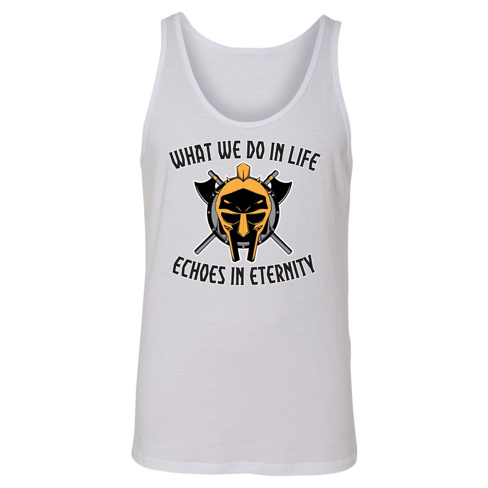 Unisex Jersey Tank - 1V5J5ZPM - White - 14