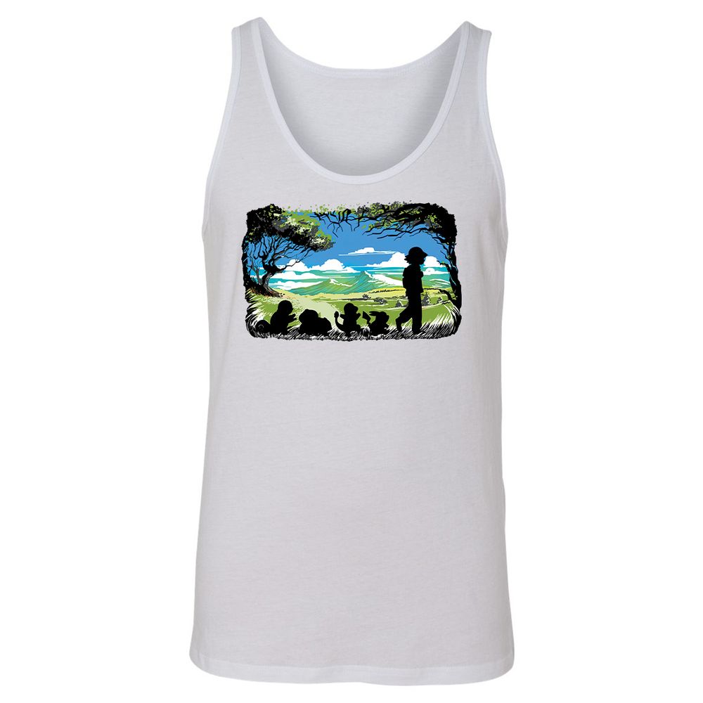 Unisex Jersey Tank - UAMY6EEK - White - 14