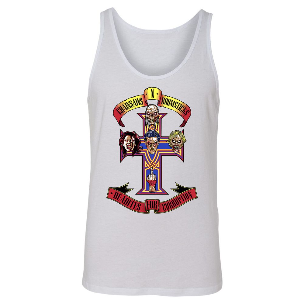 Unisex Jersey Tank - DQZARM8G - White - 14