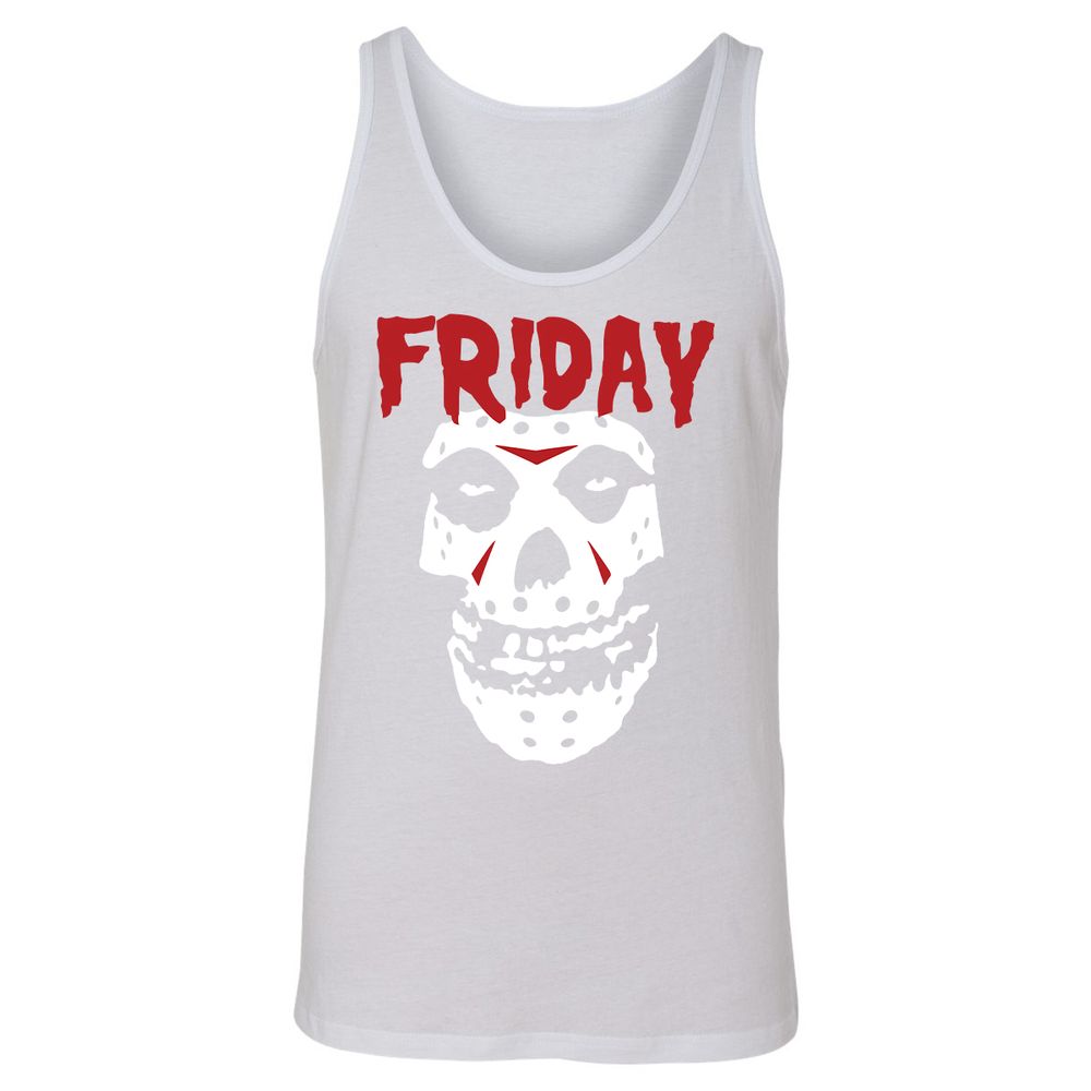 Unisex Jersey Tank - SLENMZK3 - White - 14