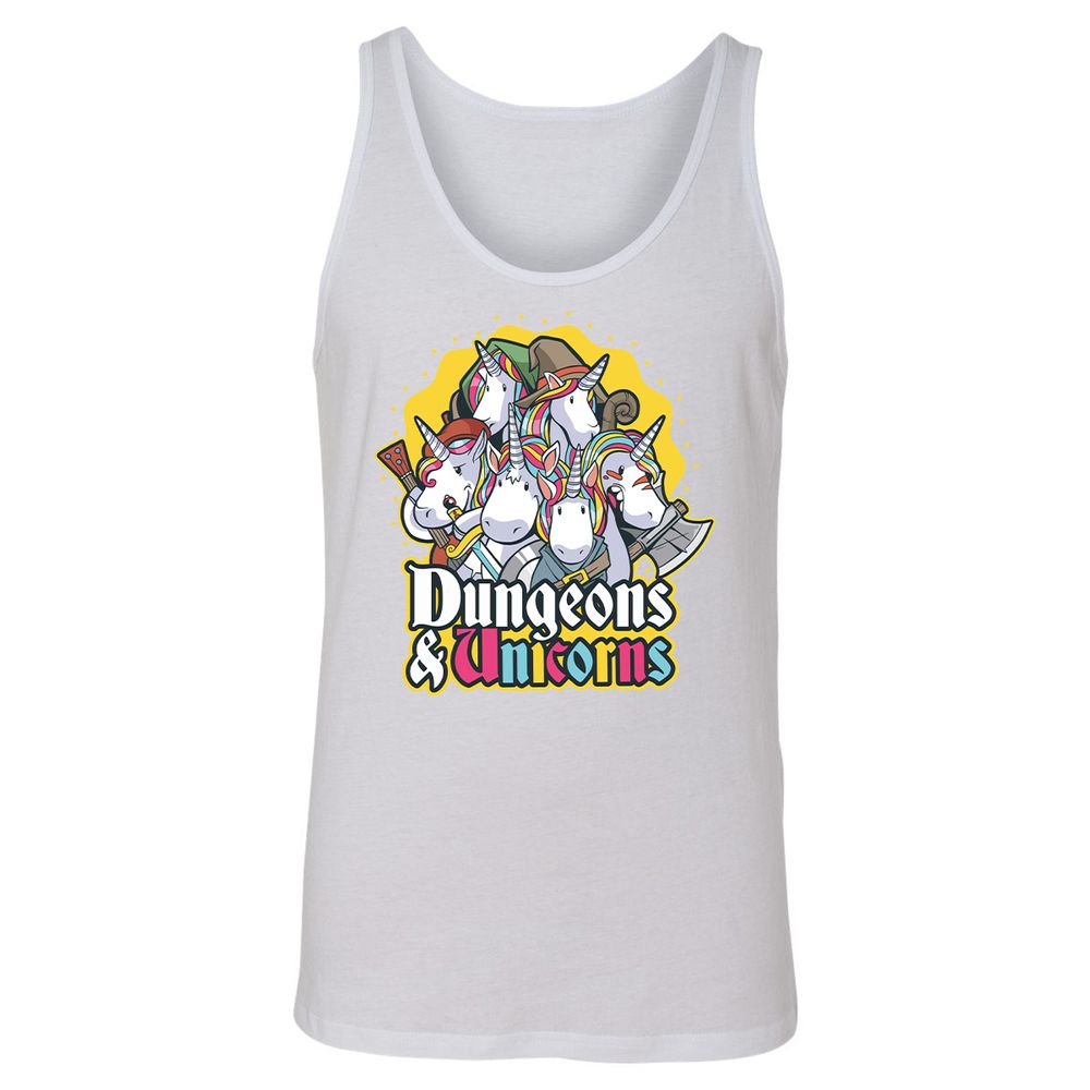 Unisex Jersey Tank - VXU1NPKG - White - 14