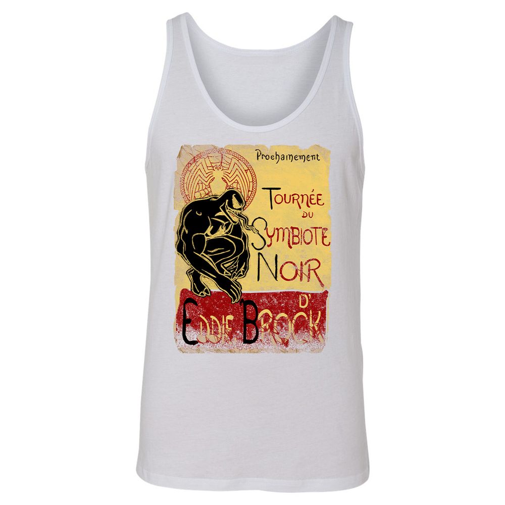 Unisex Jersey Tank - SUREKCDY - White - 14