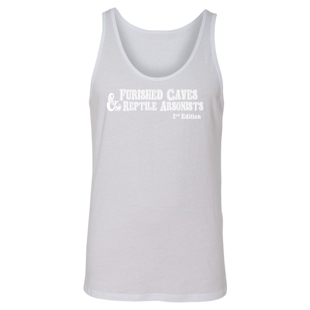 Unisex Jersey Tank - MAMYDF2H - White - 14