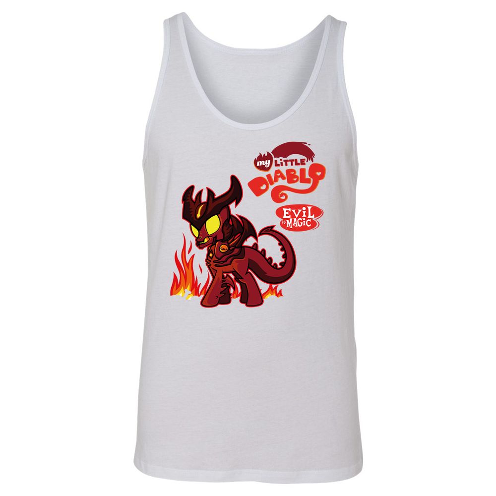 Unisex Jersey Tank - RTD53R49 - White - 14