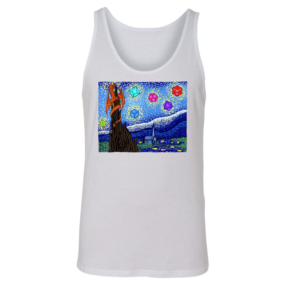 Unisex Jersey Tank - 1FP5QGWB - White - 14