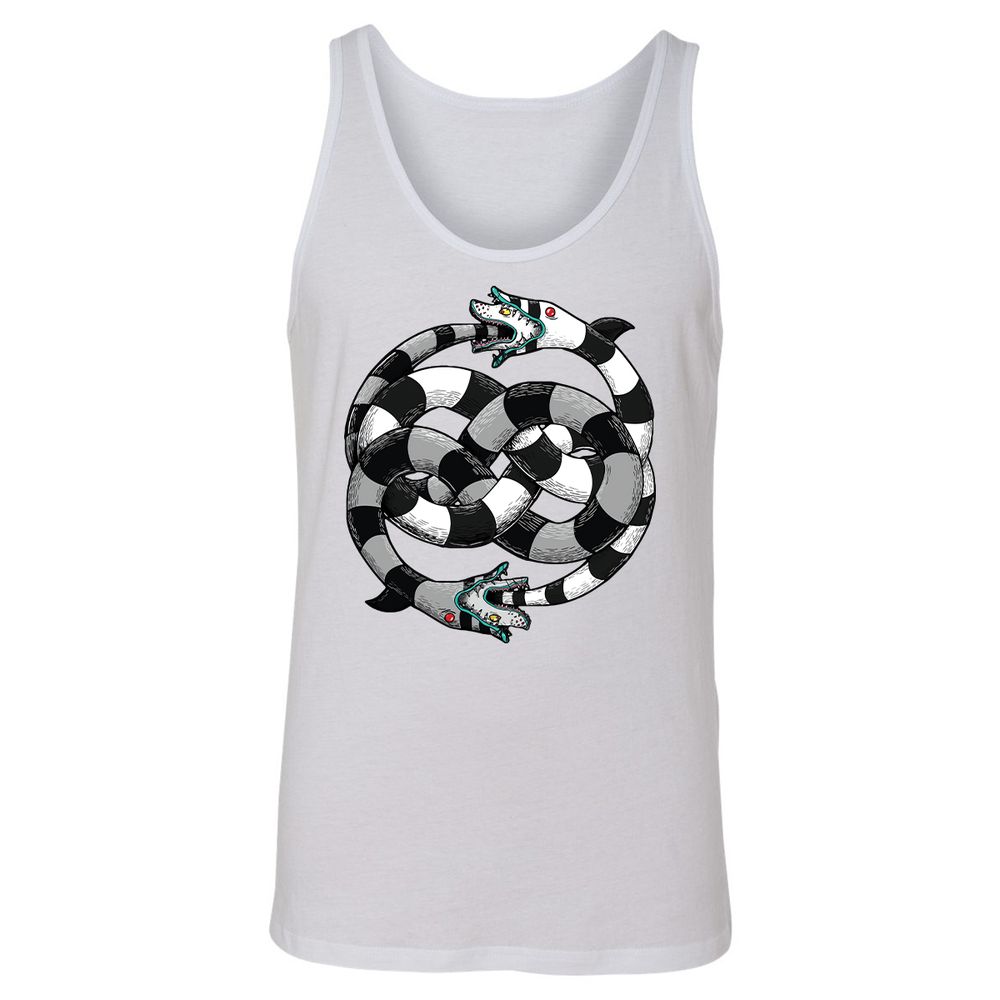 Unisex Jersey Tank - AUHVAXEX - White - 14