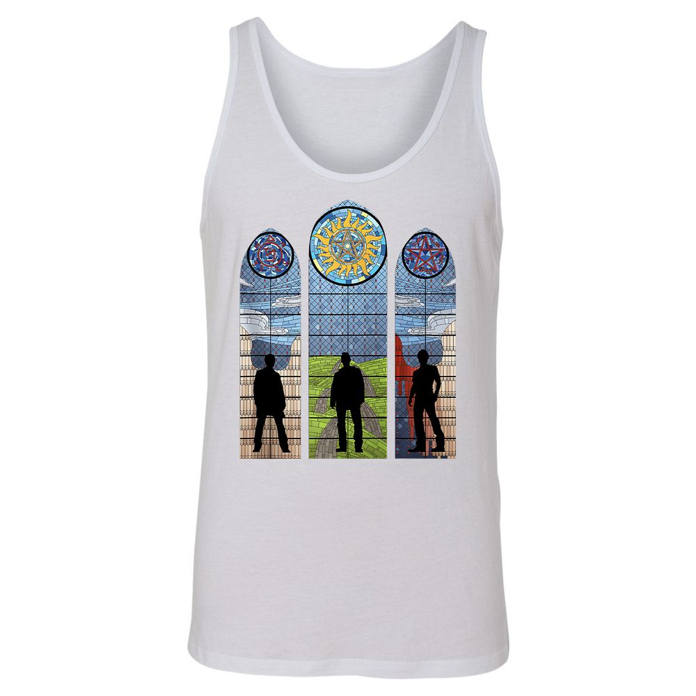Unisex Jersey Tank - RPSEPZNS - White - 14