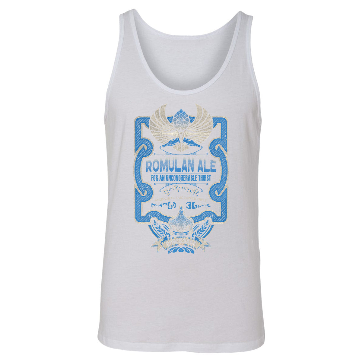 Unisex Jersey Tank - TQ37QXF9 - White - 14