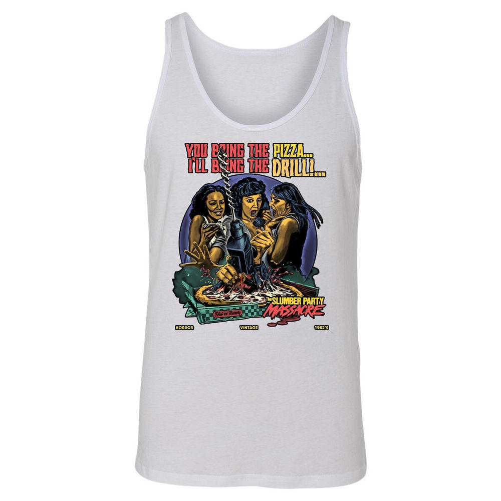 Unisex Jersey Tank - YQXHK8HD - White - 14