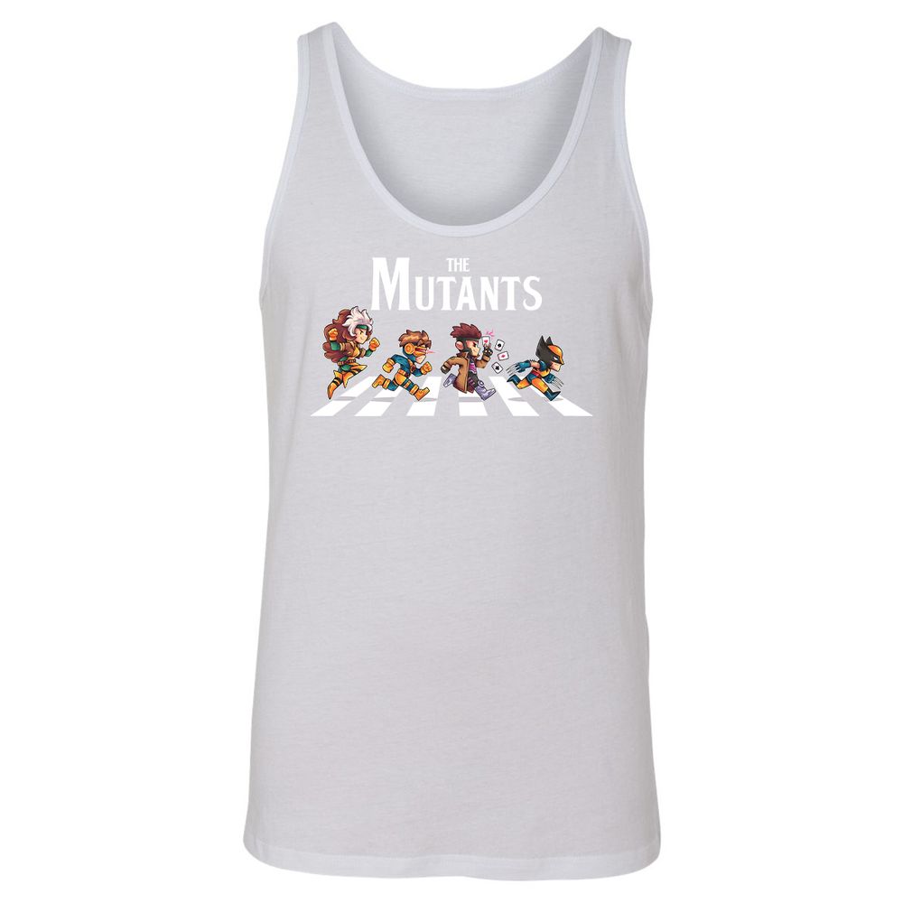 Unisex Jersey Tank - ANES3DZS - White - 14
